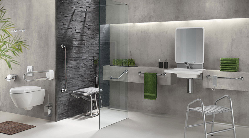 salle de bains pour PMR